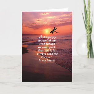 A Dragonfly to Remind Me Card