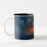 A Dramatic seascape At Sunset Painting Art