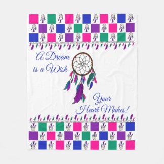 A dream is a wish your Heart makes!Fleece Banket Fleece Blanket