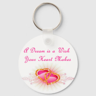 A Dream is a Wish Your Heart Makes Key Ring