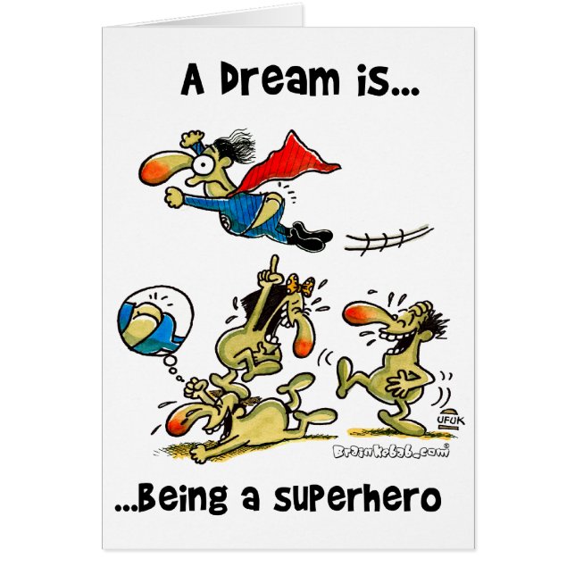 A Dream Is... Being A Superhero (Front)