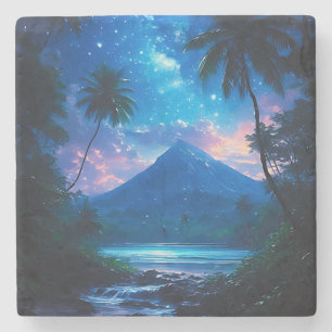A Dream of Nusantara Stone Coaster
