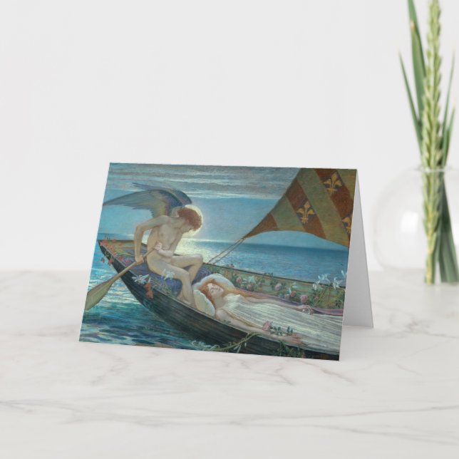 A Dream Voyage | Walter Crane Card (Front)