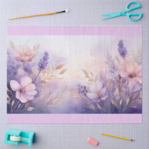 A Dreamy Floral Design #4 Tissue Paper