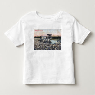 A Dredger Dredging for GoldOroville, CA Toddler T-Shirt