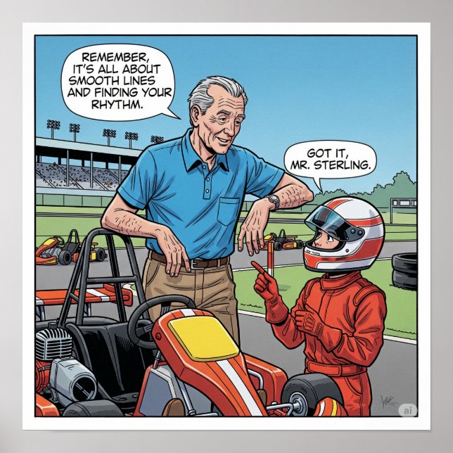 A Driver's Legacy Poster (Front)