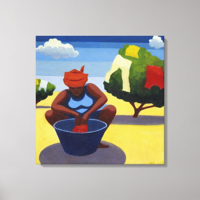 A Drying Day 2007 Canvas Print (Front)