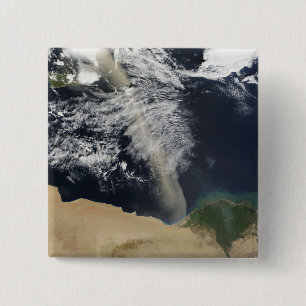 A dust plume 15 cm square badge