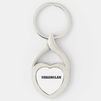 A elegant keychain which has URBANGLAN font design