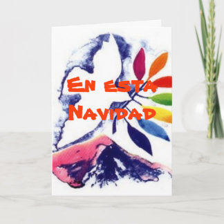 A esta Navidad Holiday Card