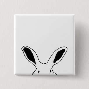 A FACE 15 CM SQUARE BADGE