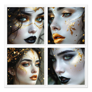 A Face In Time  Photo Print