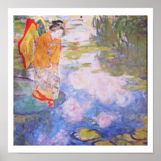 A Faerie - collage art Poster
