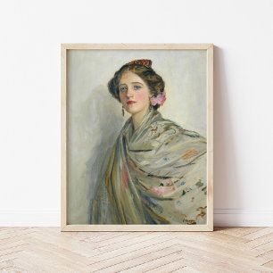 A Fair Spaniard, Mrs. Chowne   Sir John Lavery Poster