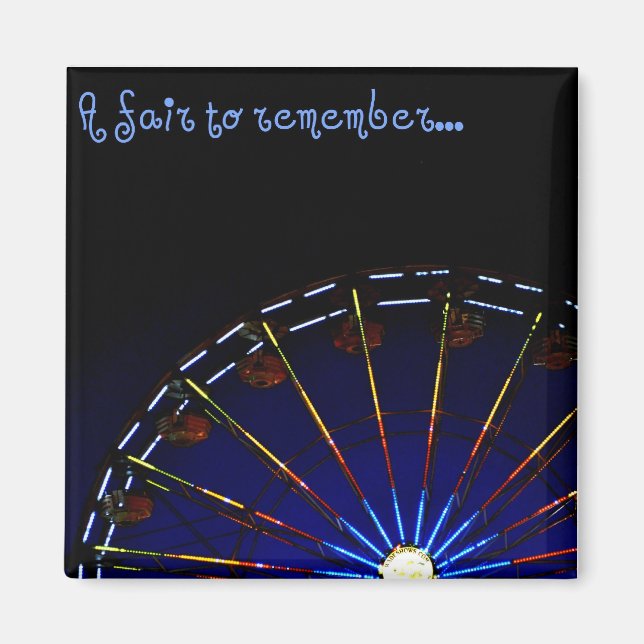 A Fair To Remember Magnet (Front)