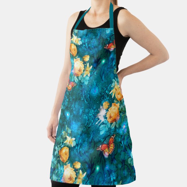 A Fairy in the Garden Series Design 11  Apron (Insitu)