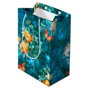 A Fairy in the Garden Series Design 11  Medium Gift Bag