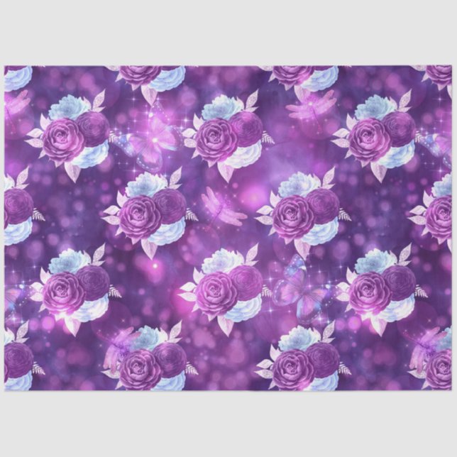 A Fairy in the Garden Series Design 12 Tissue Paper (Front)