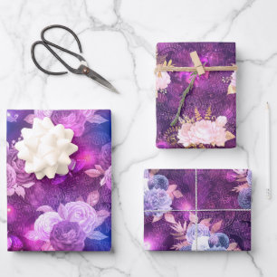 A Fairy in the Garden Series Design 1 Wrapping Paper Sheet