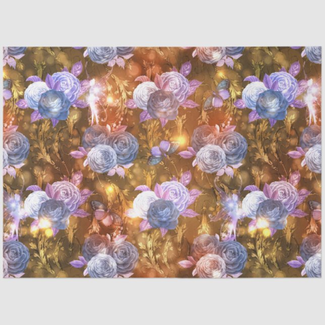 A Fairy in the Garden Series Design 7 Tissue Paper (Front)