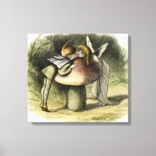 "A Fairy Kiss" by Doyle Canvas Print