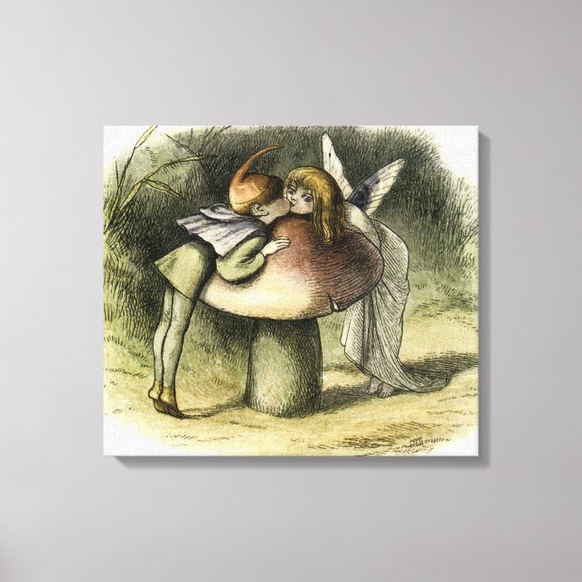 "A Fairy Kiss" by Doyle Canvas Print (Front)