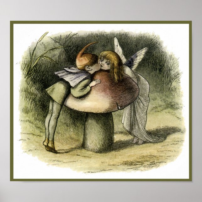 "A Fairy Kiss" by Doyle – Print (Front)