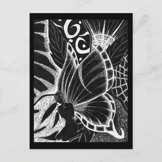 a fairy life postcard (Front)