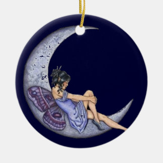 A Fairy Moon Ceramic Tree Decoration