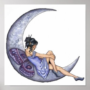 A Fairy Moon Poster