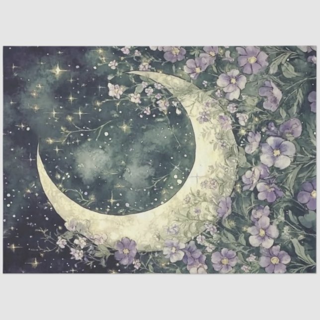 A Fairy Moon Series Design #2 Tissue Paper (Front)