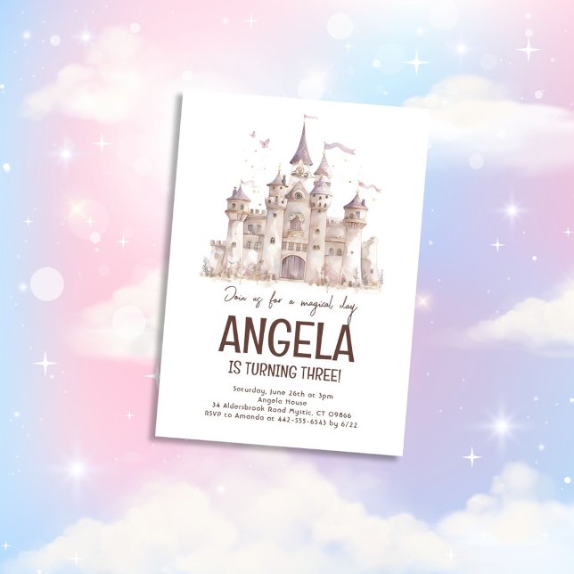 A Fairy Tale Magical Party Birthday Invitation (Creator Uploaded)