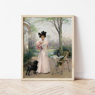 A Faithful Companion Louise Abbéma Poster