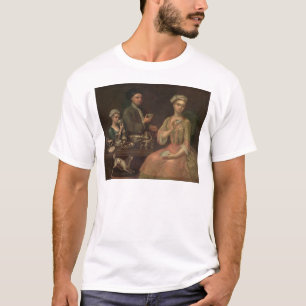 A Family of Three at Tea, c.1727 T-Shirt