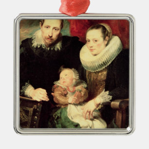 A Family Portrait, c.1618-21 Metal Tree Decoration