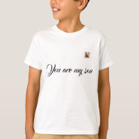 A family T-shirt with a cute bear picture on it