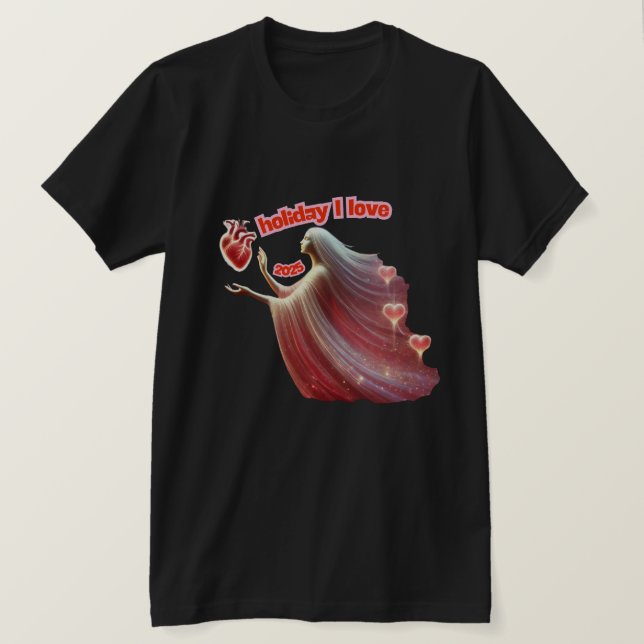 A fantastical artwork symbolising "stealing hearts T-Shirt (Design Front)