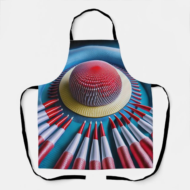 A Fantasy Layout Of Some Mechanical Pencils Apron (Front)