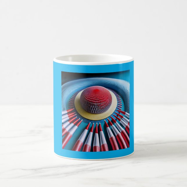 A Fantasy Layout Of Some Mechanical Pencils Coffee Mug (Center)