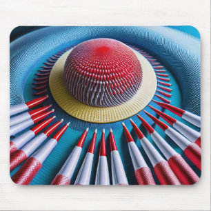 A Fantasy Layout Of Some Mechnical Pencils Mouse Pad
