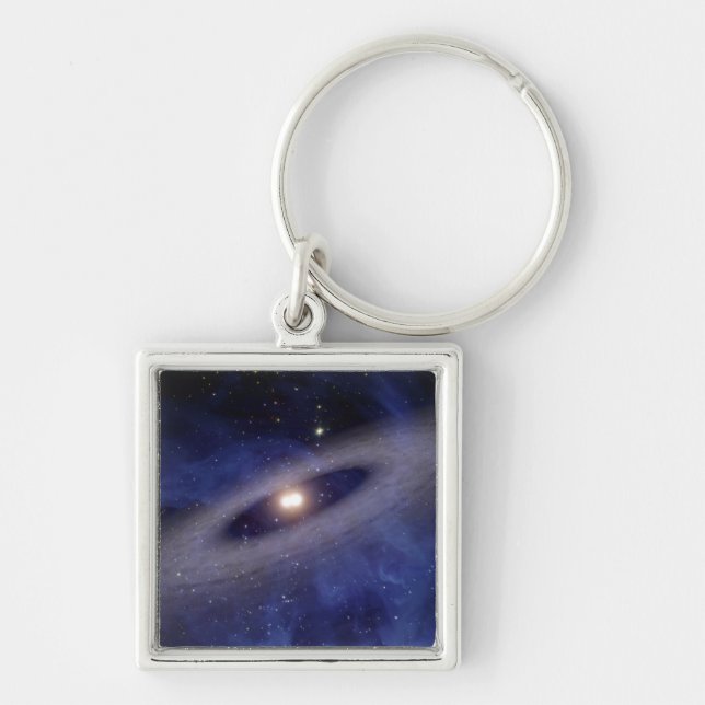 A faraway solar system key ring (Front)