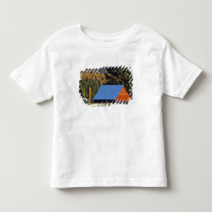 A Farmed red barn built in 1911 near Troy Toddler T-Shirt