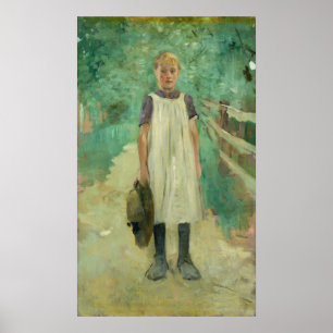 A Farmgirl, 1895 Poster