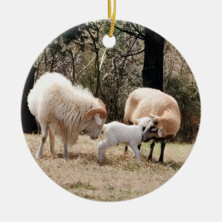 A Farmhouse Christmas Ceramic Tree Decoration