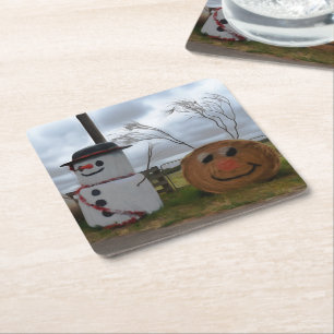A Farmyard Christmas Coasters