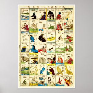A FASHIONABLE MELANGE OF ENGLISH WORDS POSTER