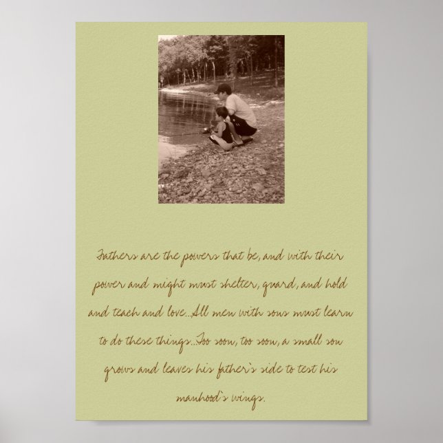 A Father and Son Poster (Front)