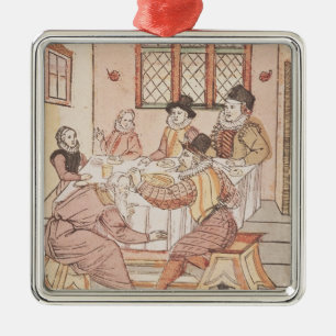 A Father Mistreated by his Son Metal Tree Decoration