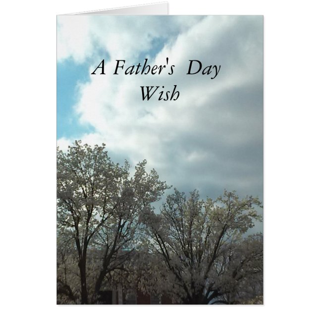 A Fathers Day wish (Front)