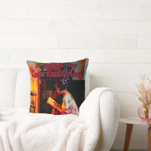A Favorite book by Delphin Enjolras Cushion